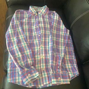 Boy’s Crown and Ivy Striped Long Sleeve Shirt